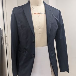 Navy 2 button Blazer theory Mens-38R New With Tags